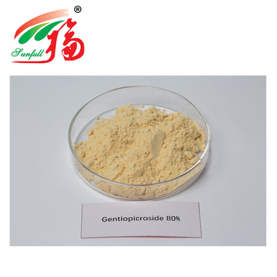 Φυσικό απόσπασμα CAS 20831-76-9 γεντιανών 80% Gentiopicroside μεγάλο με φύλλα