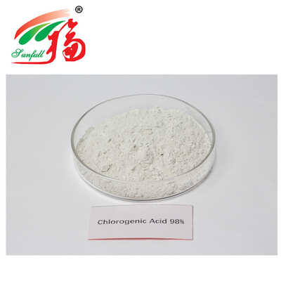 98% χλωρογενές όξινο απόσπασμα CAS 327-97-9 Eucommia Ulmoides